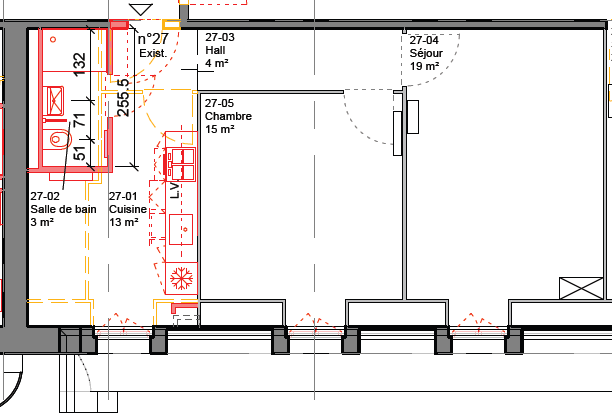 Avenue Sainte-Luce 18, Lausanne - 2,5 pièces (Lot 27) 15