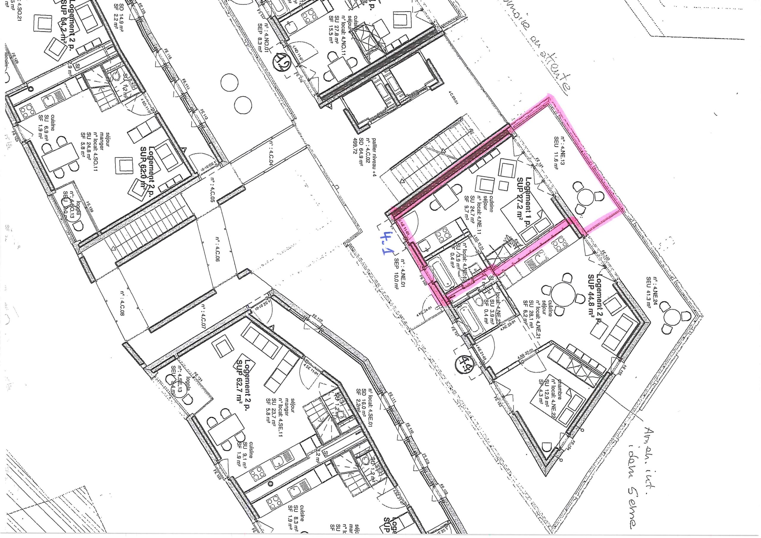 Rue du Flon 12, Lausanne - 1.5 pièces - Lot 4.1 26